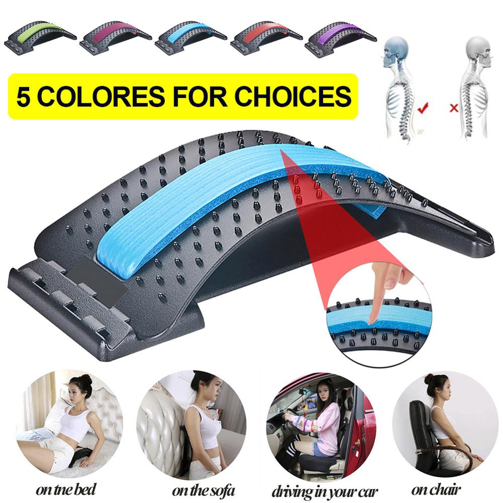 1pc Back Stretch Equipment Massager