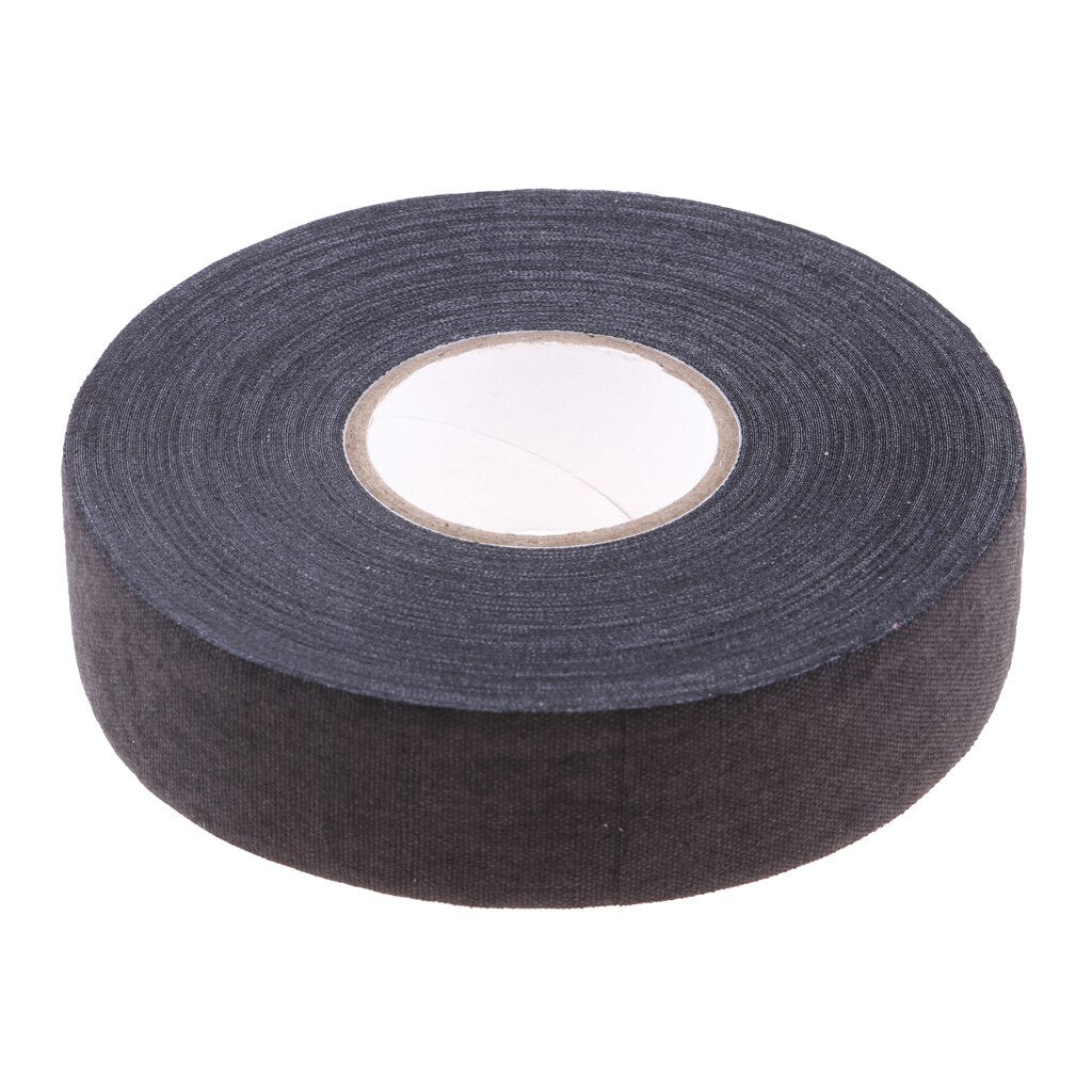 2.5cm x 23m Hockey Sticks Self Adhesive Black Tape