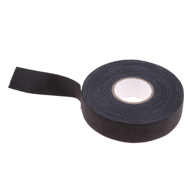 2.5cm x 23m Hockey Sticks Self Adhesive Black Tape