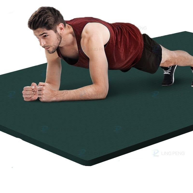 Lengthened and Thickened Yoga Mat