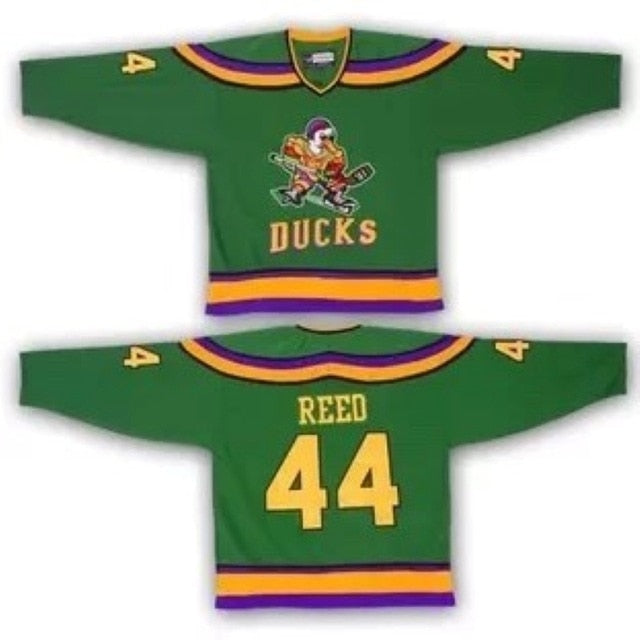 Green ducks ice hockey jersey