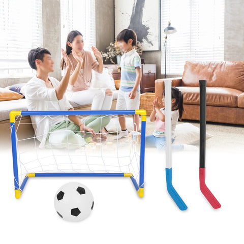 , Training Tools for Sports, Football and Field Goals, with Balls and Pump, Toy Set