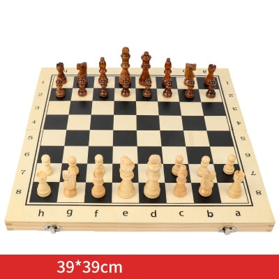 Hot Top Quality Wooden Folding Magnetic Chess Set