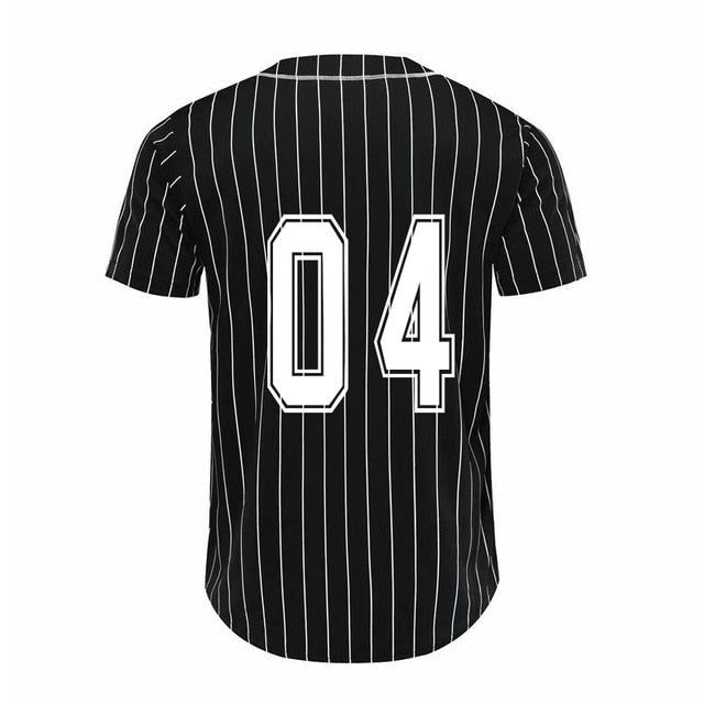 Mens Short Sleeve Baseball Jersey