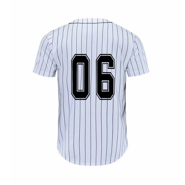 Mens Short Sleeve Baseball Jersey