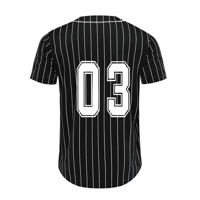 Mens Short Sleeve Baseball Jersey