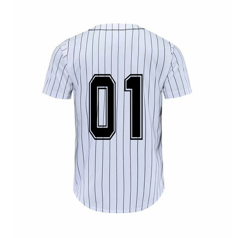 Mens Short Sleeve Baseball Jersey