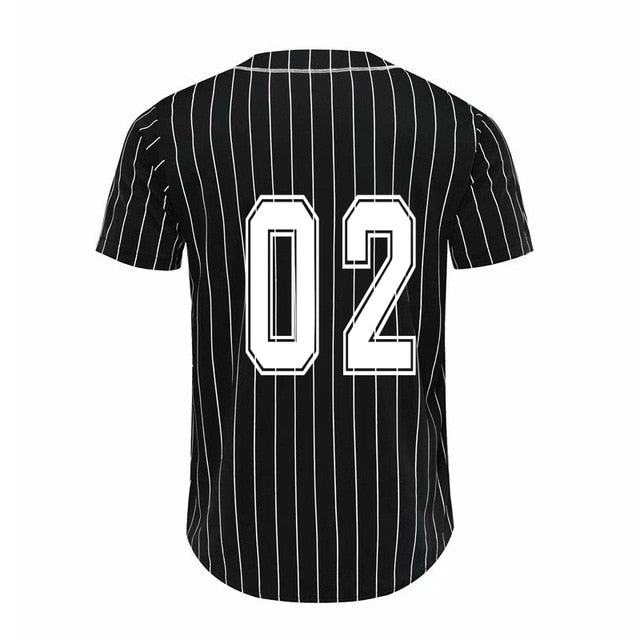 Mens Short Sleeve Baseball Jersey