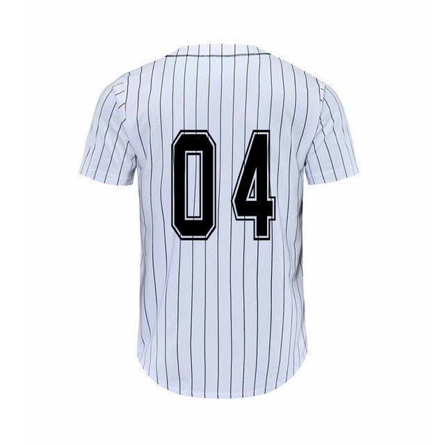 Mens Short Sleeve Baseball Jersey