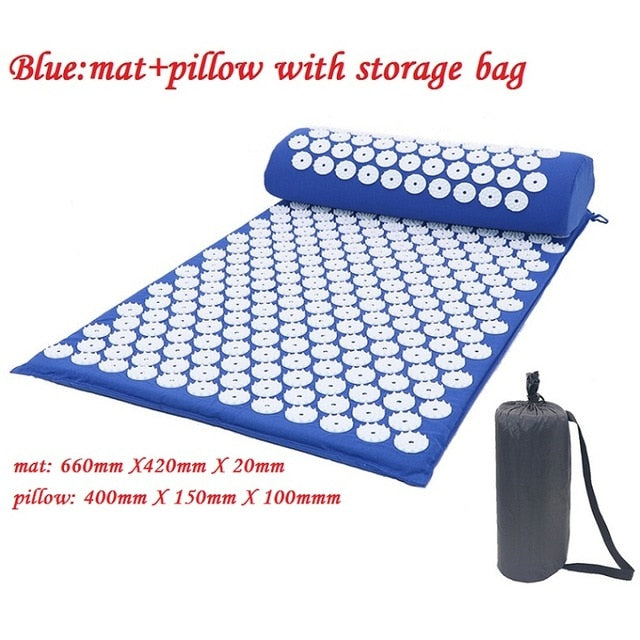 Massager Cushion Yoga Mat with Pillow