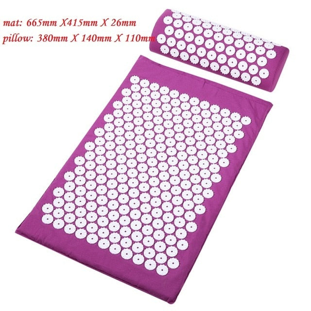 Massager Cushion Yoga Mat with Pillow