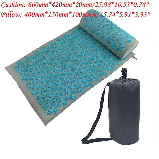 Massager Cushion Yoga Mat with Pillow