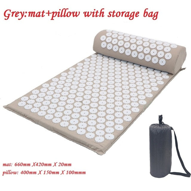 Massager Cushion Yoga Mat with Pillow