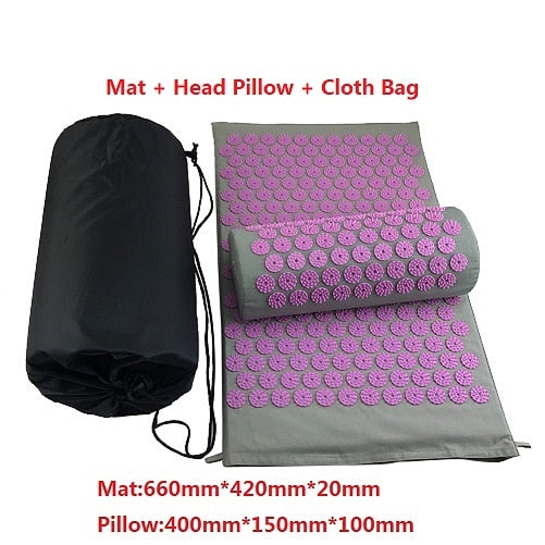 Massager Cushion Yoga Mat with Pillow