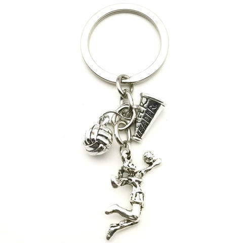 New Fashion Accessories Volleyball Keychain