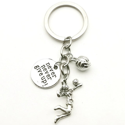 New Fashion Accessories Volleyball Keychain