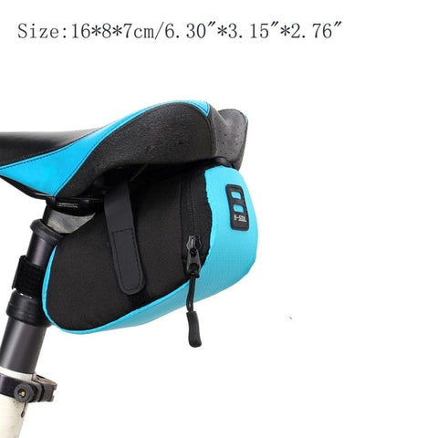 Nylon Bicycle Waterproof Storage Saddle Bag