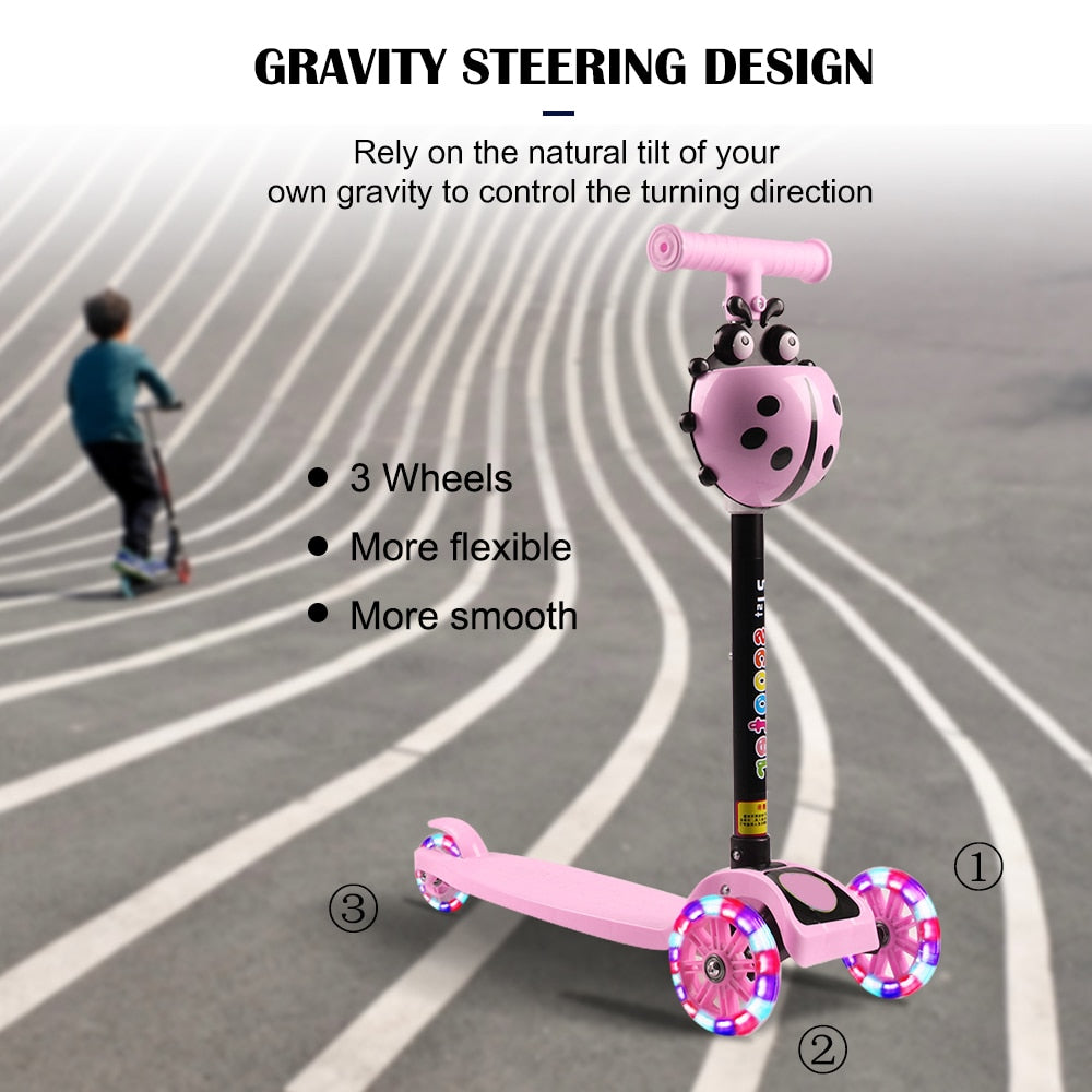 Adjustable Foot Scooter Roller Skating