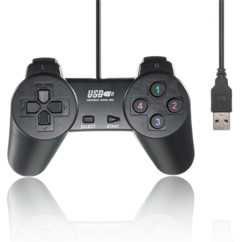 Wired USB 2.0 10 Keys Game Controller