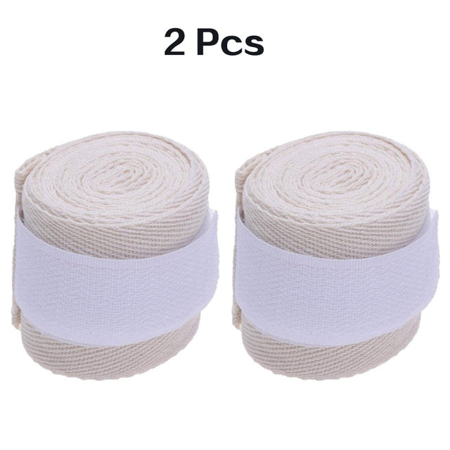 1 Pair Cotton Kick Boxing Wraps Bandage