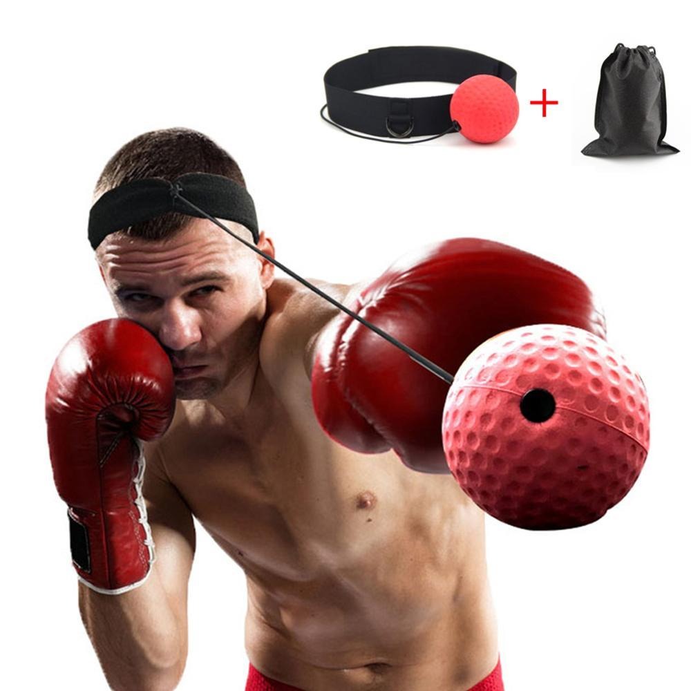 WorthWhile Kick Boxing Reflex Ball Head Band