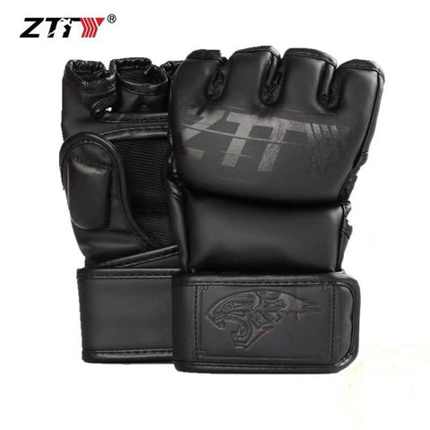 Half Finger Boxing Gloves PU Leather