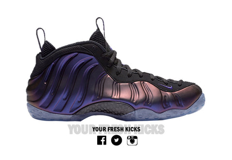 Men’s Nike Foamposite | Egg plant