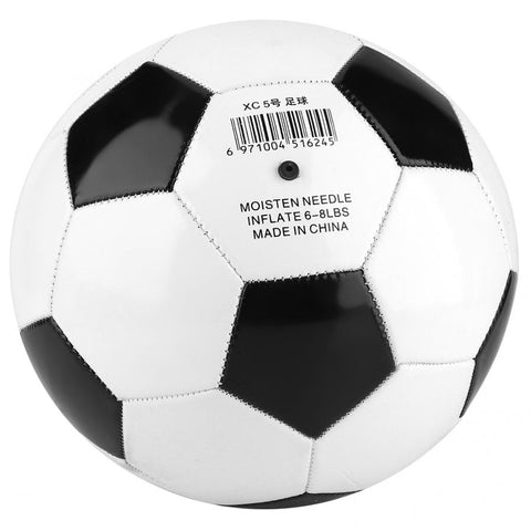 Classic Size 5 Football Black White Football