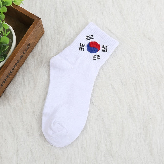 Cartoon Character Cotton Socks