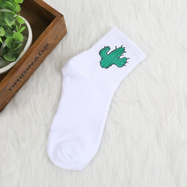 Cartoon Character Cotton Socks