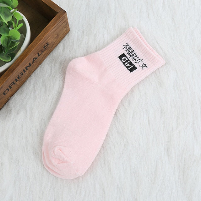 Cartoon Character Cotton Socks