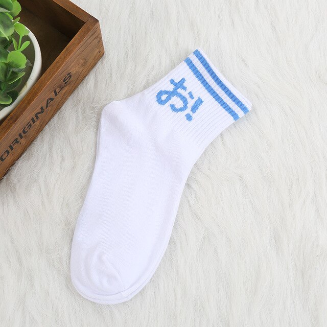 Cartoon Character Cotton Socks