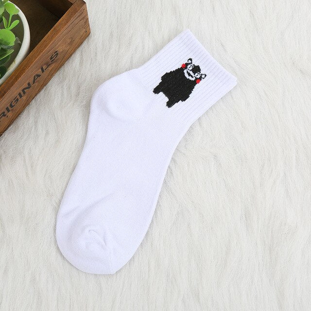 Cartoon Character Cotton Socks