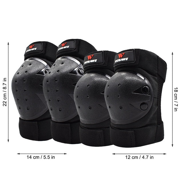 Straps Sports Knee Elbow Pads