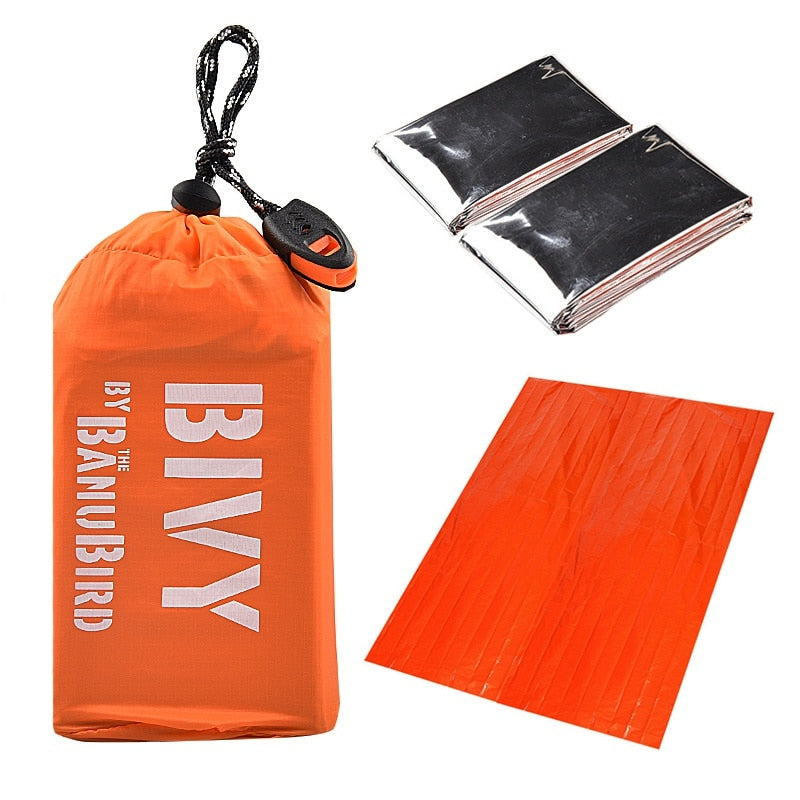 2/3 pcs/set Outdoor Emergency Sleeping Bag