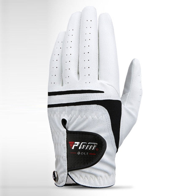 Real Leather Sheepskin Golf Gloves