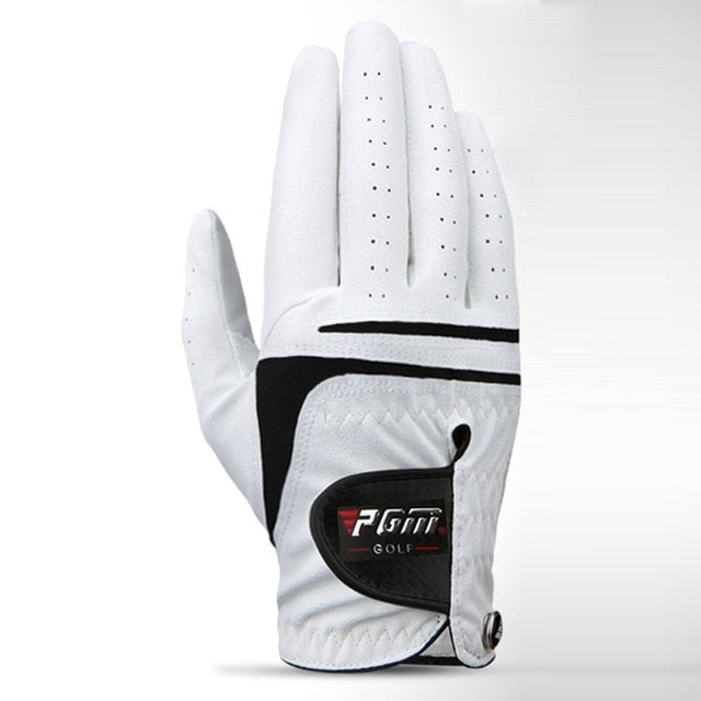 Real Leather Sheepskin Golf Gloves