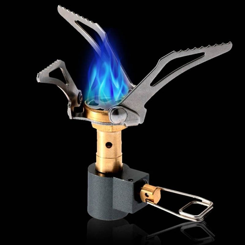 Outdoor Stove Titanium Alloy Folding Mini Camping Furnace