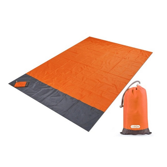 Waterproof Pocket Beach Blanket  Camping Mat