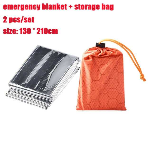 2/3 pcs/set Outdoor Emergency Sleeping Bag