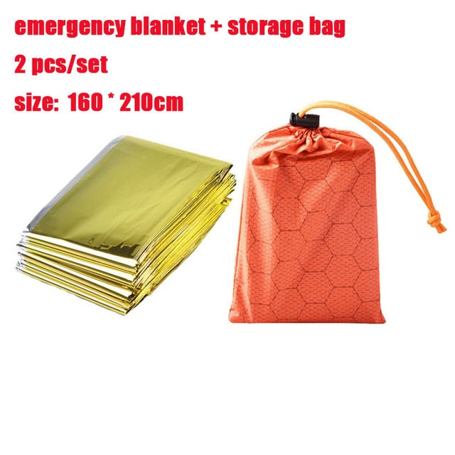 2/3 pcs/set Outdoor Emergency Sleeping Bag