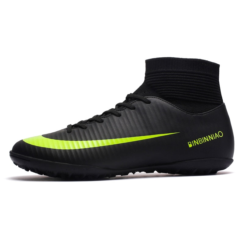 Turf Black Soccer Shoes