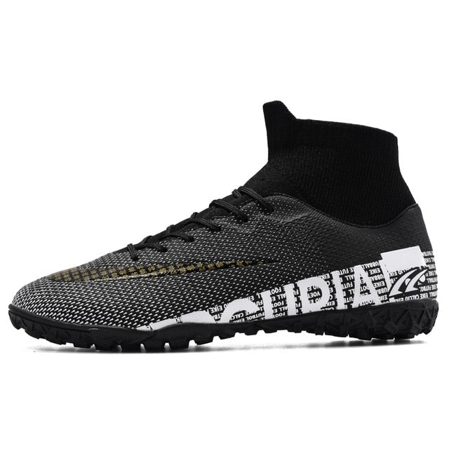 Turf Black Soccer Shoes