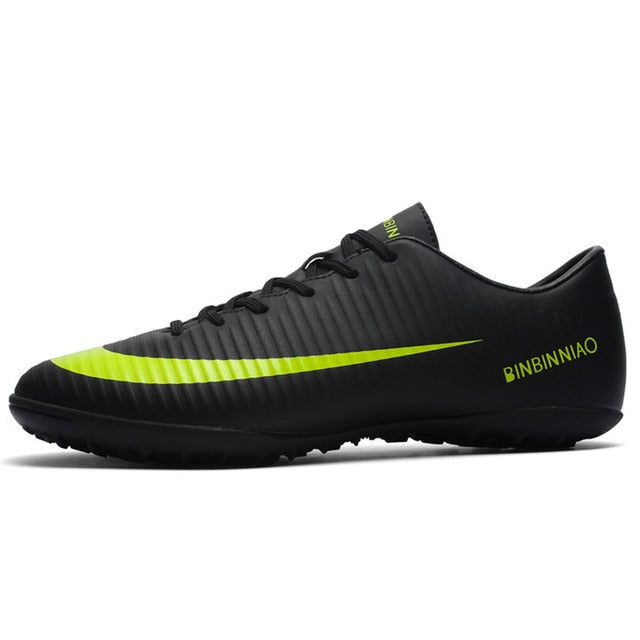 Turf Black Soccer Shoes