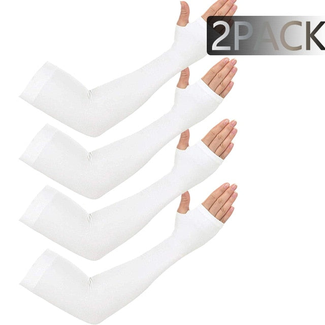 Unisex Cooling Arm Sleeves Elbow Cover