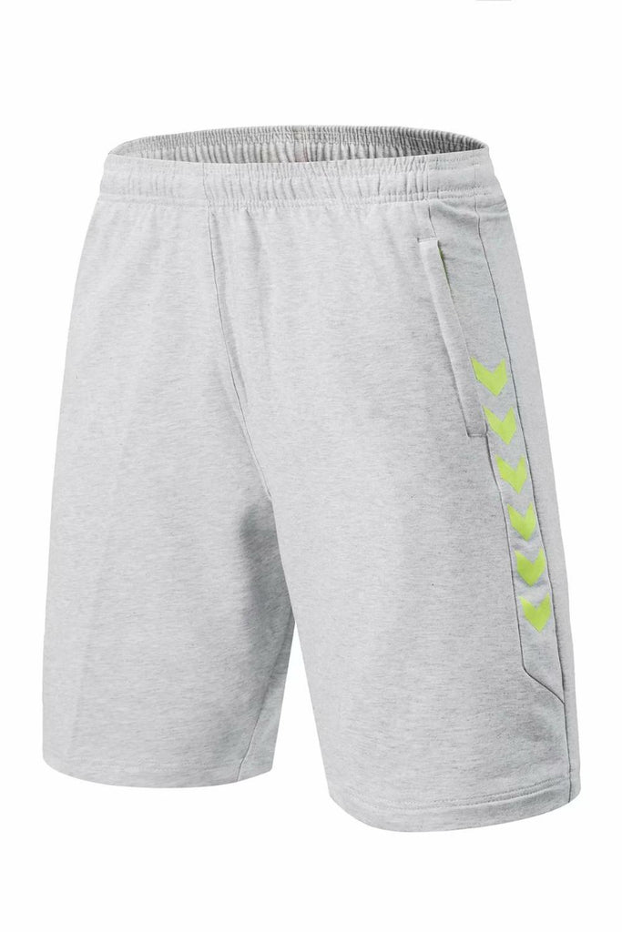 badminton shorts gray sportswear with pockets