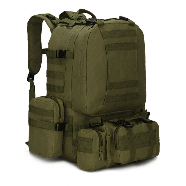 50L Tactical Outdoor Hiking Climbing Backpack