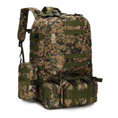 50L Tactical Outdoor Hiking Climbing Backpack