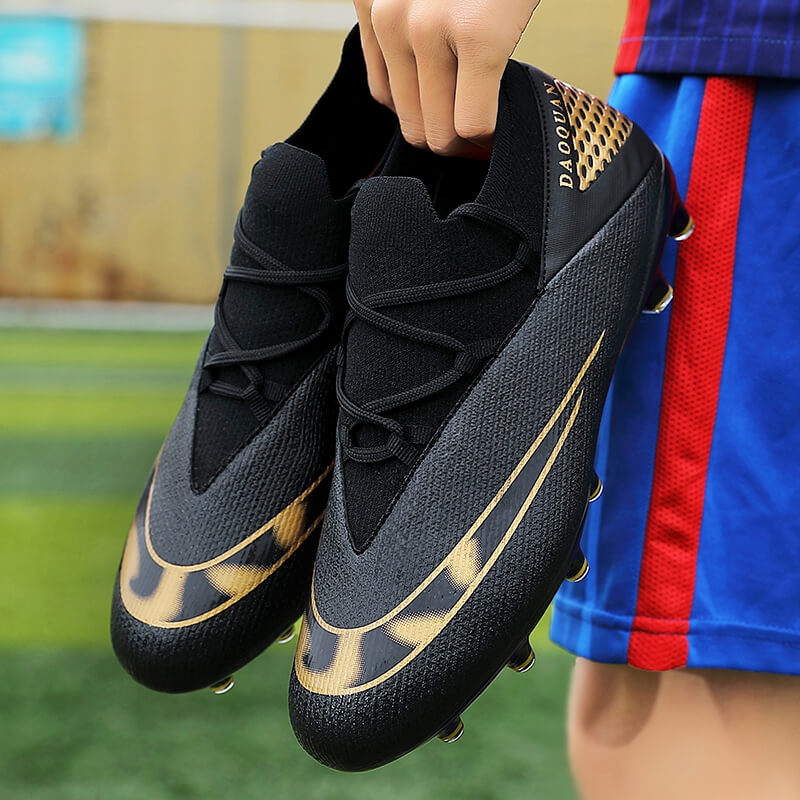 big Size 35-47 Unisex Soccer Shoes Long Spikes