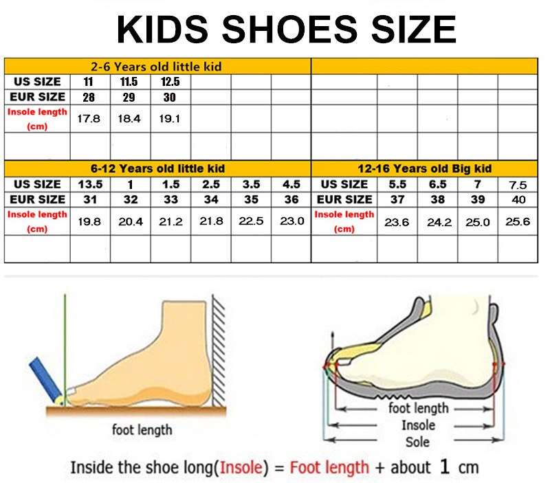 Training boy Sports Sneakers For Children